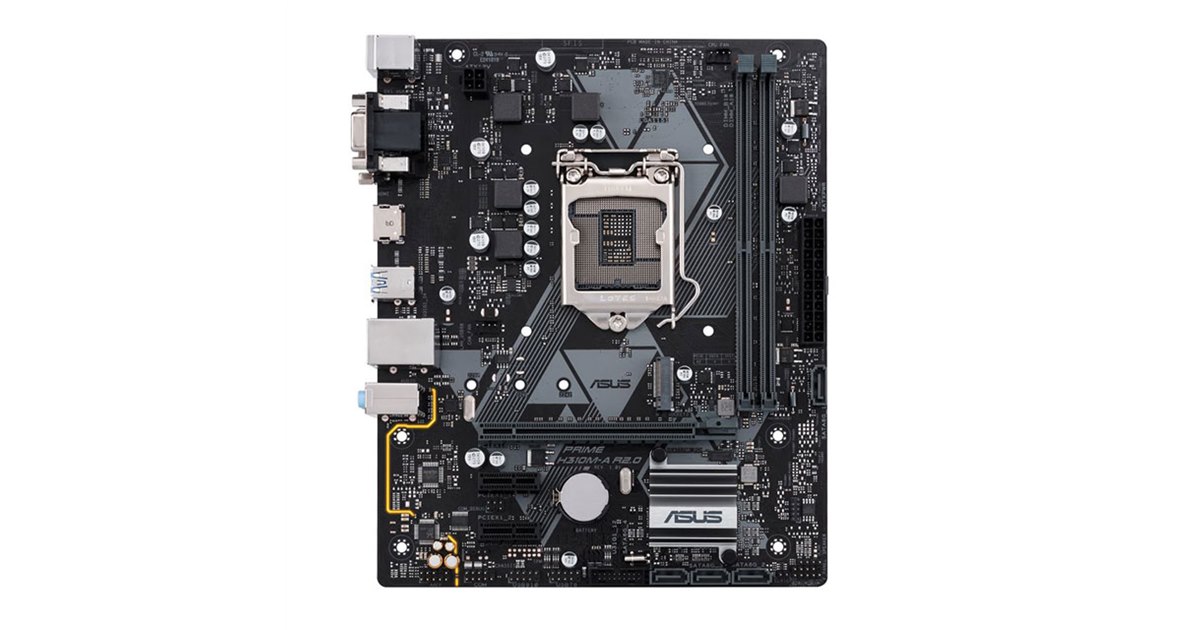 マザーボード ASUS PRIME H310M-A R2.0 ASUS PRIME H310M-K R2.0 Intel H310 Chip Micro ATX SATA 6Gb/s