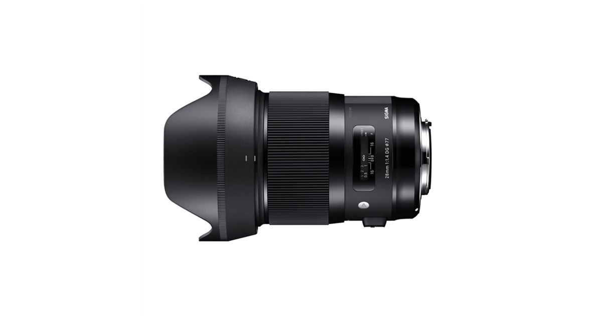 シグマ、広角単焦点レンズ「28mm F1.4 DG HSM」を1月25日