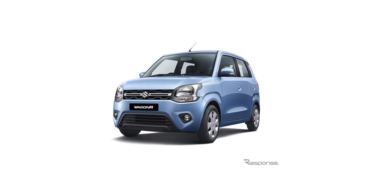 スズキ、インドで ワゴンR 新型を発売 新プラットフォーム採用 スズキ、インドで ワゴンR 新型を発売 新プラットフォーム採用