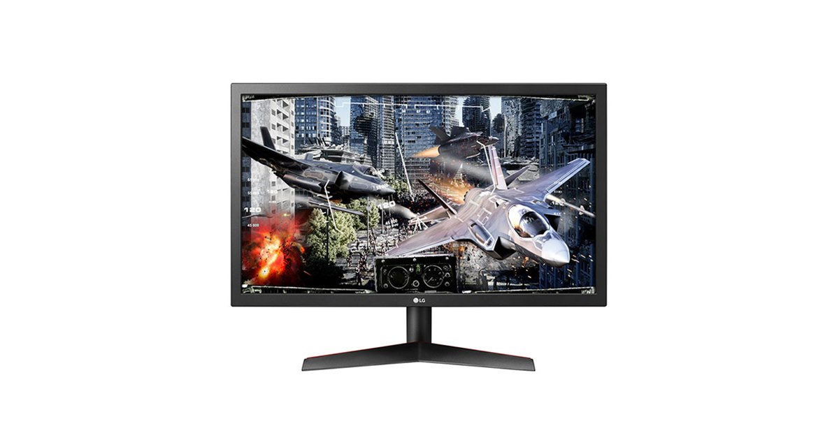 LG、1ms/144Hz駆動に対応した23.6型ゲーミング液晶ディスプレイ