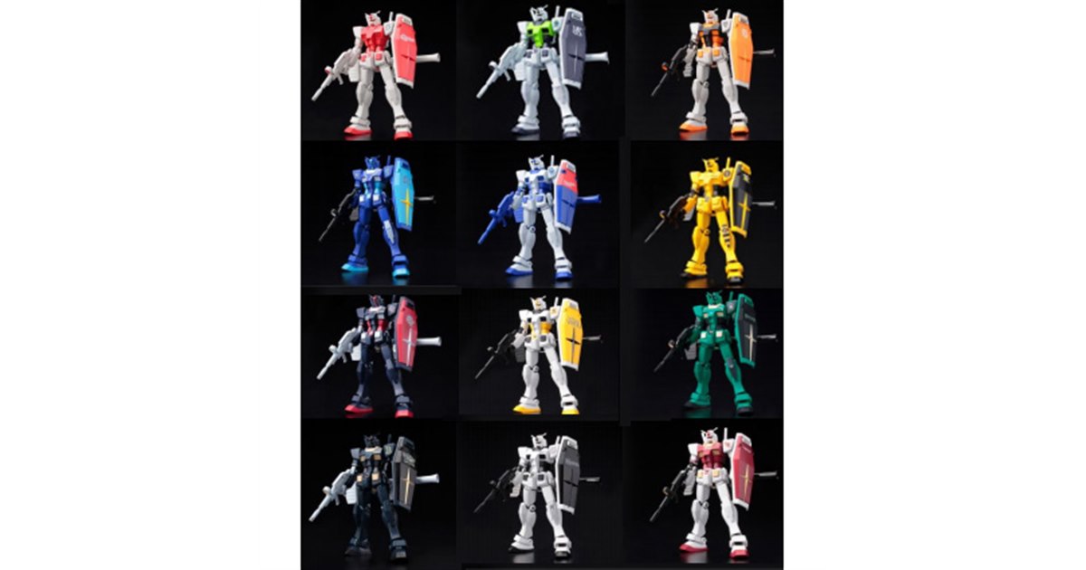 ガンダム、40周年記念でプロ野球12球団とコラボ チームカラーの