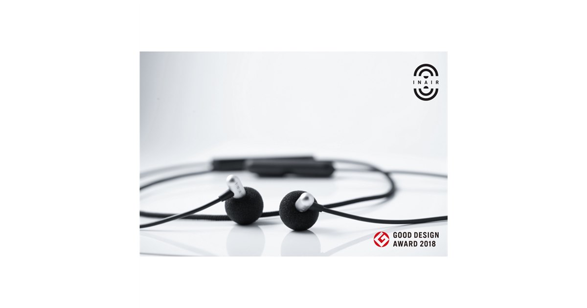 INAIR、スピーカーのような再生音が特徴のワイヤレスイヤホン「INAIR