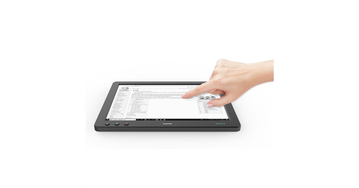 E Inkパネル搭載のPC用セカンドモニター「Paperlike Pro Touch
