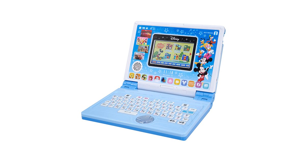 Amazon | ディズニー&ディズニー/ピクサーキャラクターズ パソコンとタブレットの2WAYで遊べる! ワンダフルドリームタッチパソコン |  子ども用パソコン・タブレット | おもちゃ