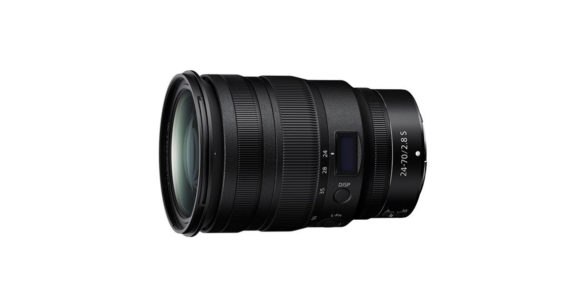 ニコン、Zマウント対応の標準ズームレンズ「NIKKOR Z 24-70mm f