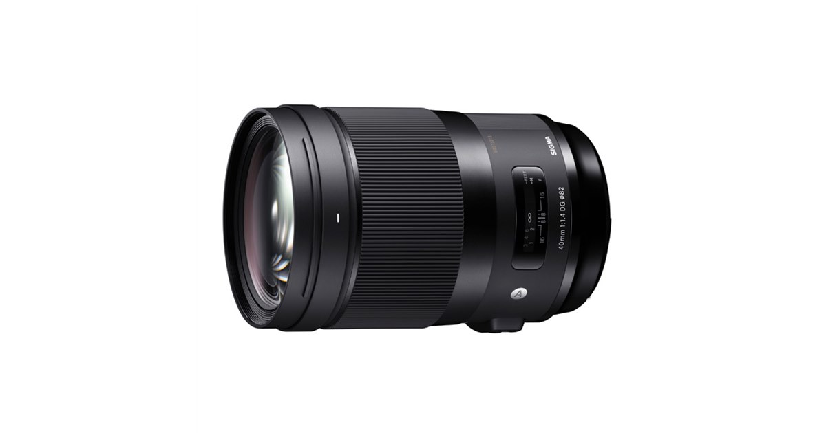 シグマ、“ハイエンド・シネレンズ並み”「40mm F1.4」ソニーE用の