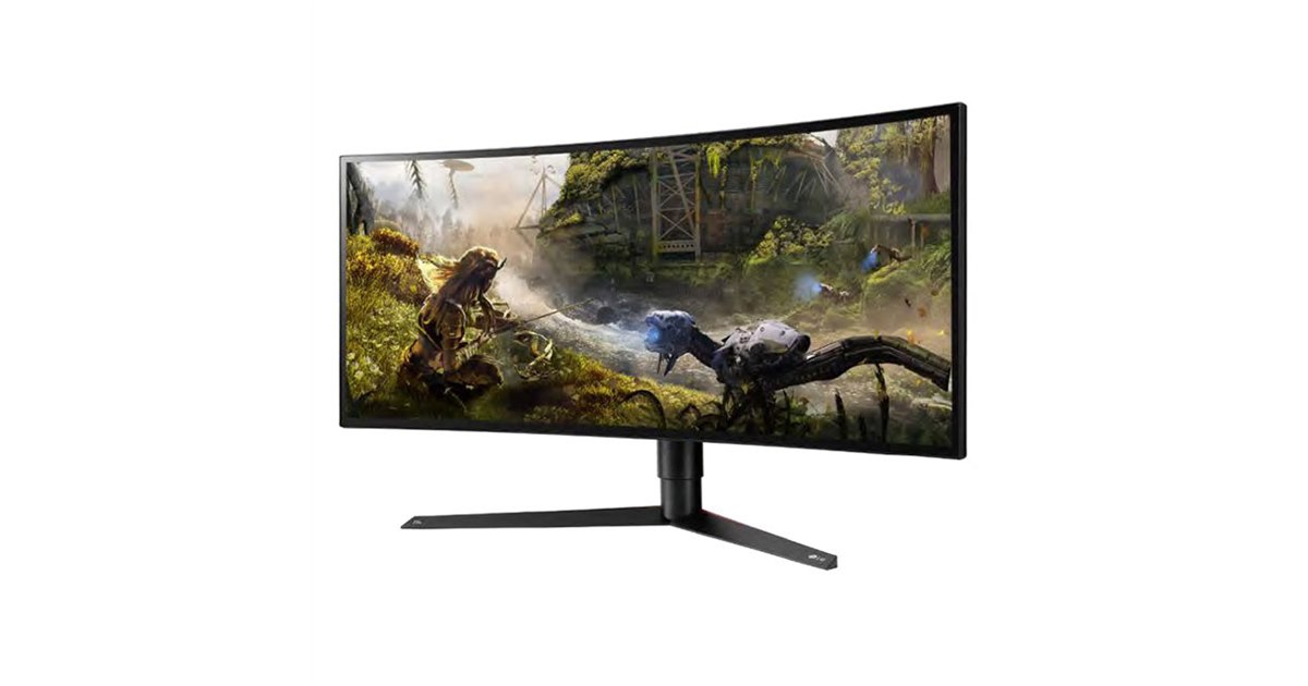 LG、3440×1440に対応した34型の曲面ゲーミング液晶ディスプレイ