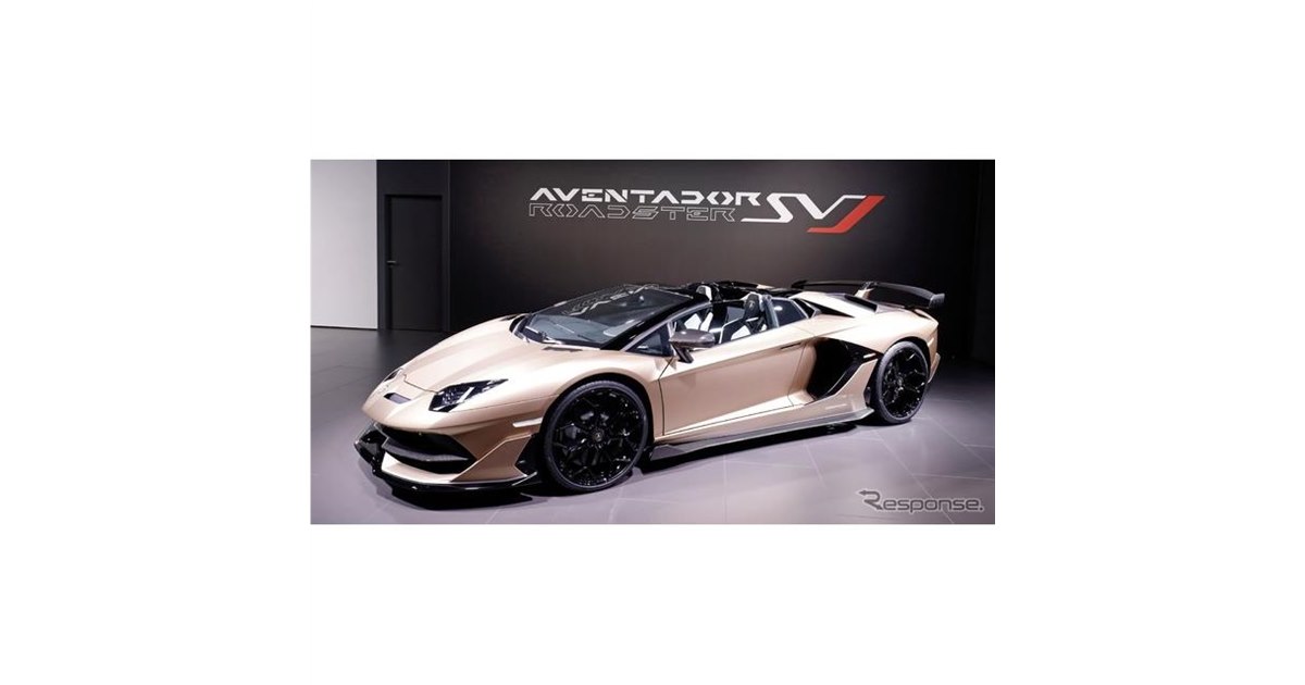 Lamborghini Aventador SVJ カーボンエンジンプレート