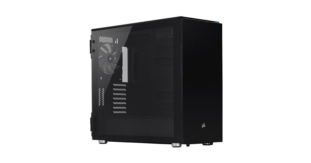 Corsair、強化ガラスのサイドパネルを採用したPCケース「Carbide