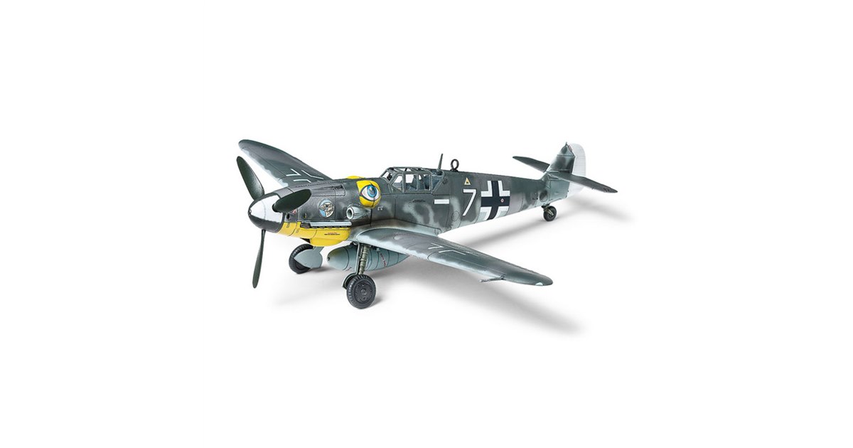 タミヤ、ドイツ空軍の戦闘機「メッサーシュミット」を再現した