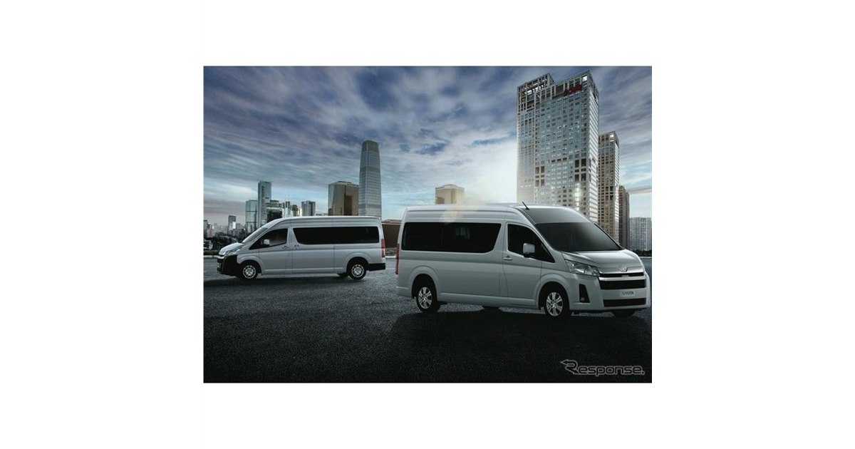 海外向け新型 ハイエース、アイシン精機の新開発パワースライドドア