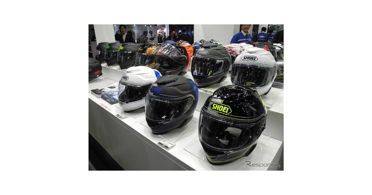 SHOEI、2種類のヘルメットを今夏発売予定…東京モーターサイクルショー