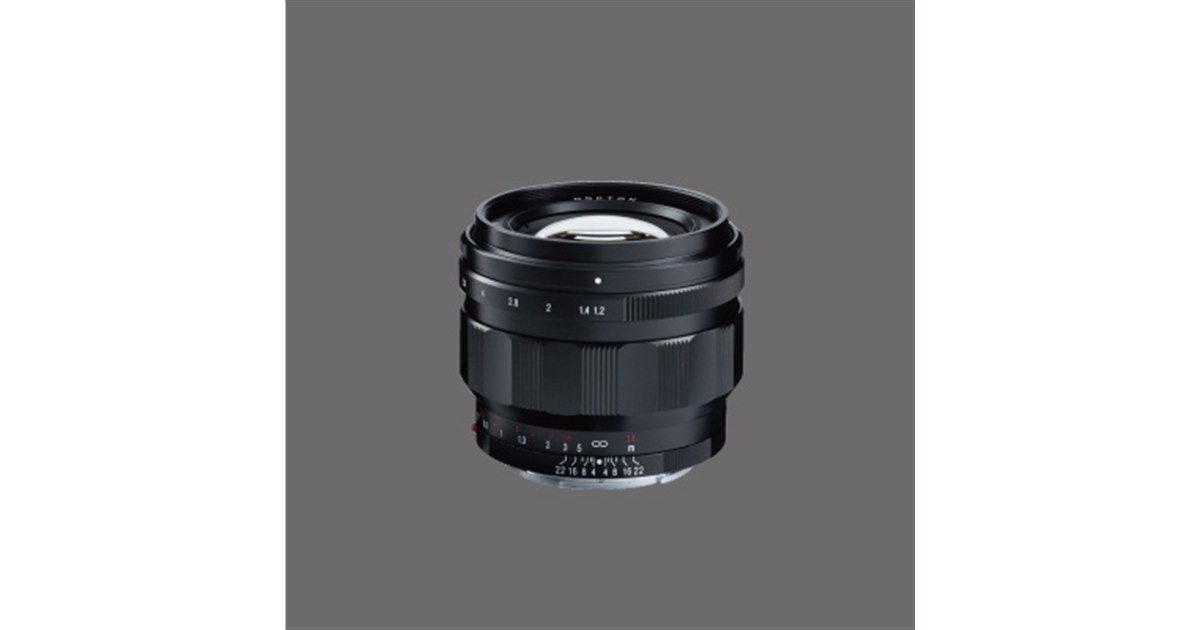 コシナ、ソニーEマウントレンズ「NOKTON 50mm F1.2 Aspherical」発売日