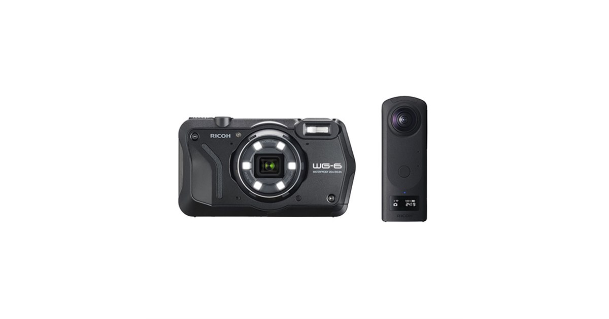リコー、タフコンデジ「WG-6」と360度カメラ「THETA Z1」の発売日を