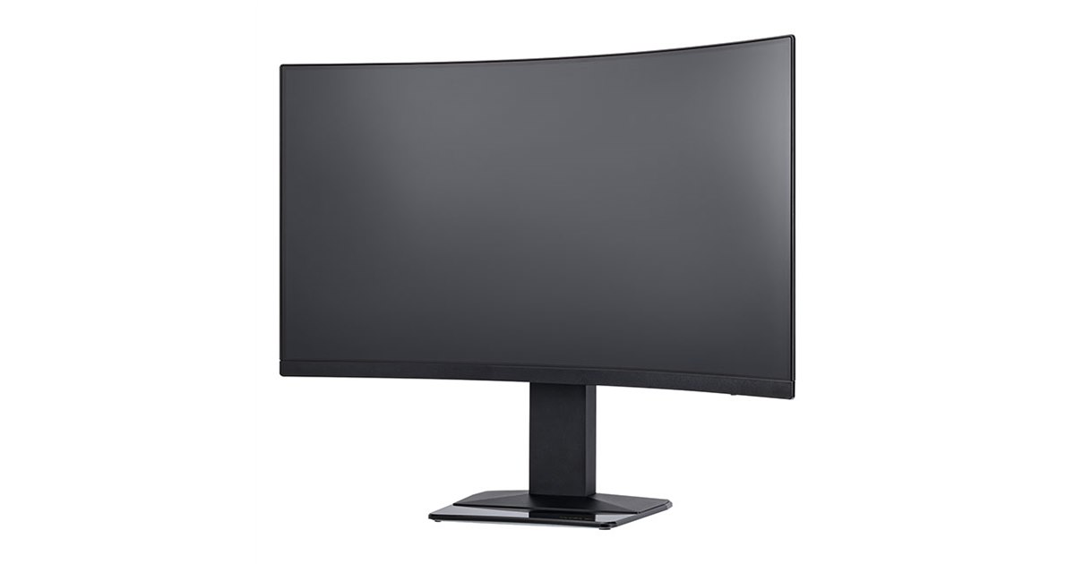 プリンストン、曲面画面を採用した31.5型ゲーミング液晶ディスプレイ