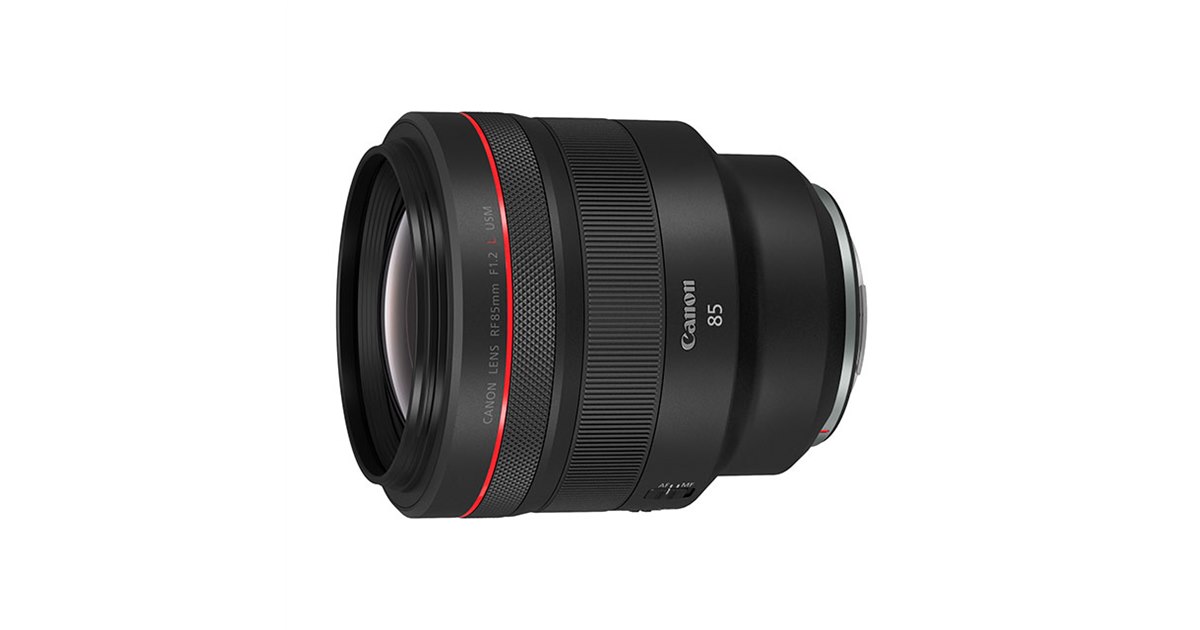 キヤノン、最高レベルを実現したRFレンズ「RF85mm F1.2 L USM」を6月
