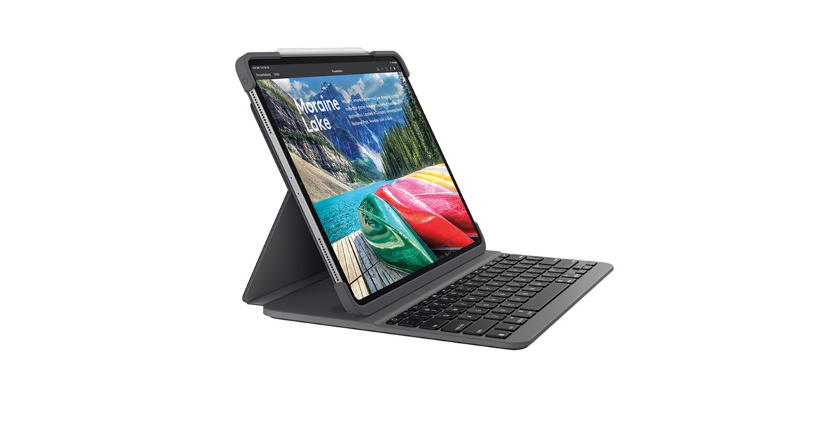 ロジクール、バックライト搭載の「iPad Pro用キーボード一体型ケース