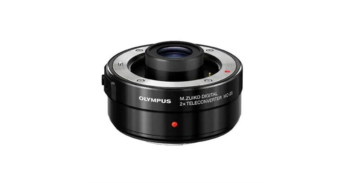 オリンパス、マスターレンズの焦点距離を2倍にするテレコン「MC-20