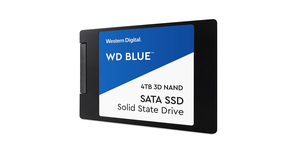 WD、大容量4TBを実現した2.5インチSSD「WD Blue 3D NAND SATA