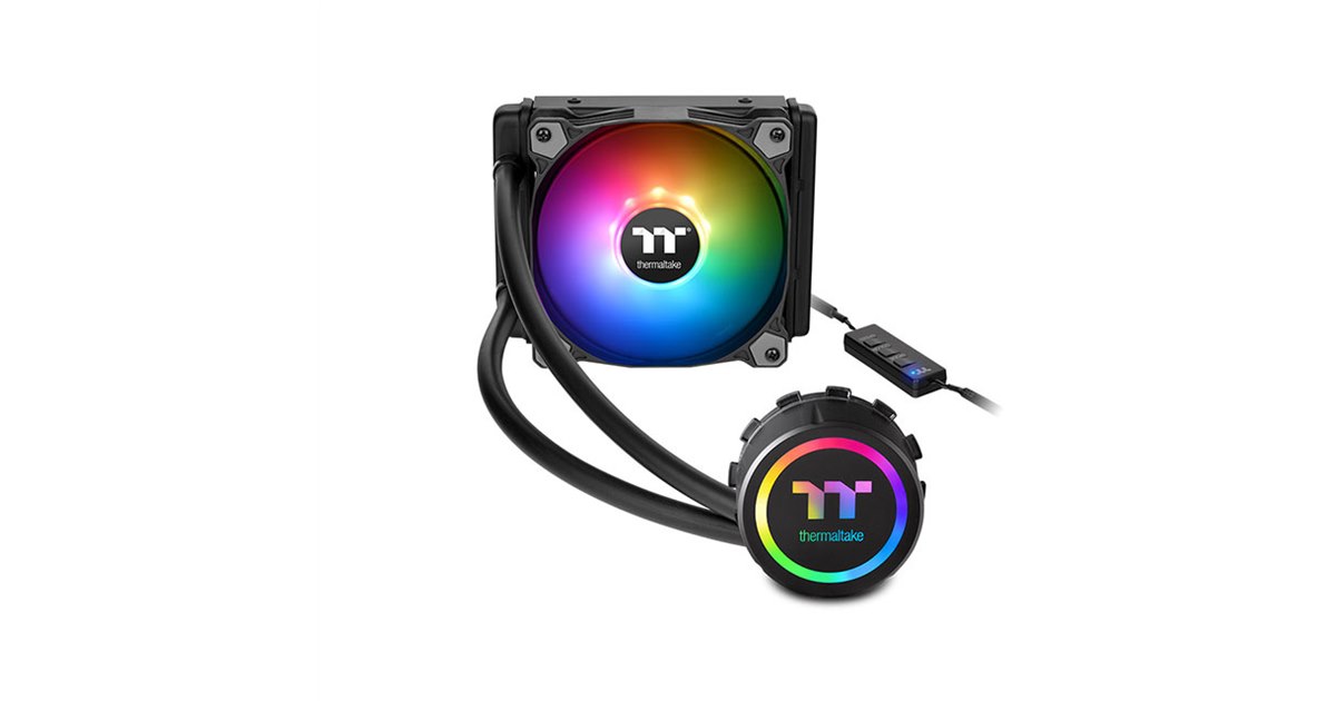 Thermaltake、RGB LEDを搭載する水冷一体型CPUクーラー「Water 3.0