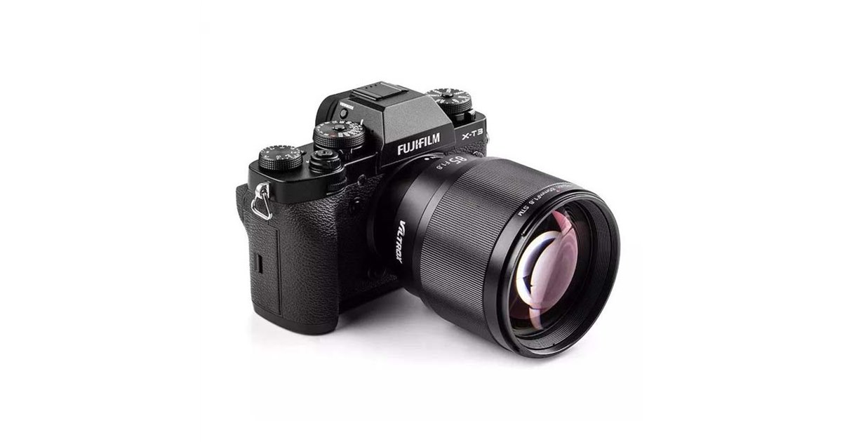 VILTROX、富士フイルムXマウント用の単焦点レンズ「85mm F1.8