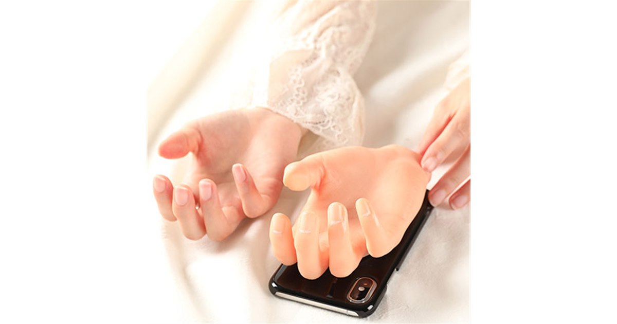 女性の手を型抜きして作ったiPhoneケース「ナミの手」がリニューアル 