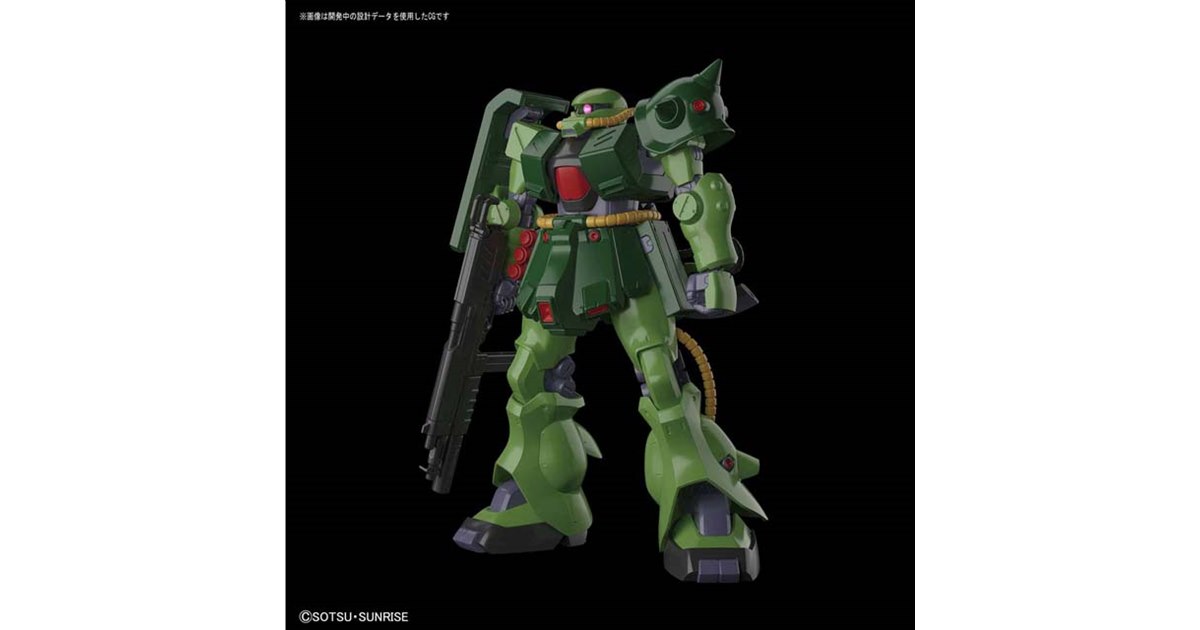 バンダイ、“組み立てやすさを追求した”「RE/100 1/100 ザクII改」の