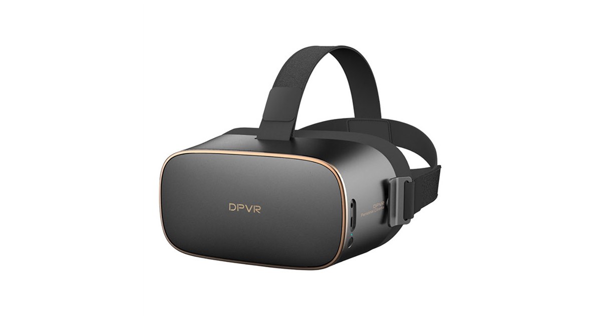 DPVR、映像鑑賞に特化したヘッドマウントディスプレイ「DPVR