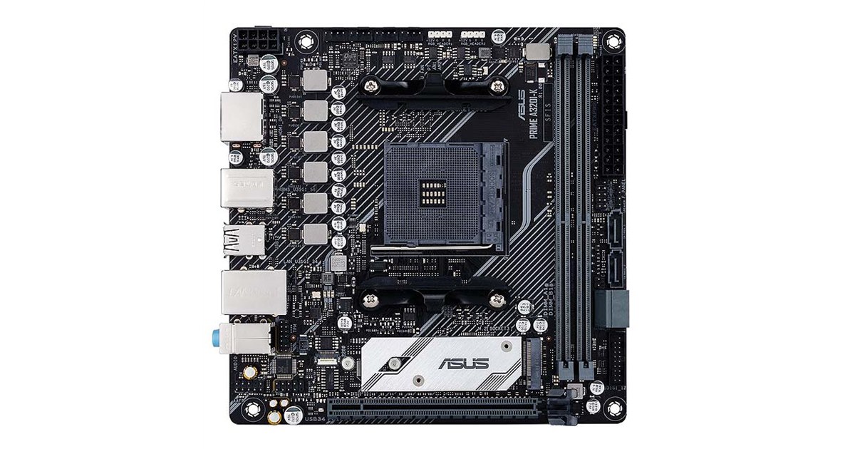 ASUS、「AMD A320」を搭載したMini ITXマザー「PRIME A320I-K