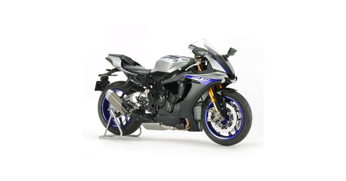 タミヤ、ヤマハのフラッグシップ「YZF-R1M 2018年型」完成モデル
