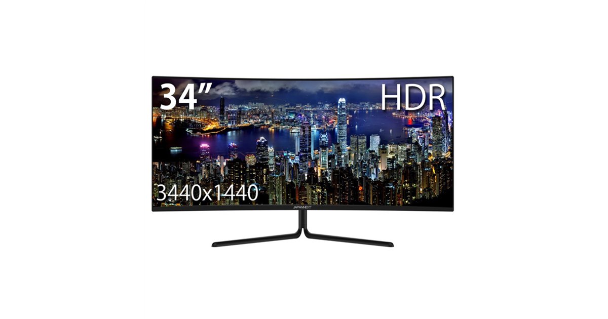 [12/15まで限定] ウルトラワイドモニター　ＪＮ－ＶＣ３４１０２ＵＷＱＨＤＲ JAPANNEXT、3440×1440表示の34型ウルトラワイド曲面液晶 - 価格.com