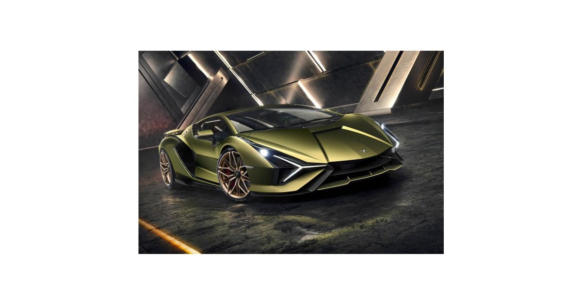 ランボルギーニ初のV12ハイブリッド「シアン」登場 最高出力は819PS