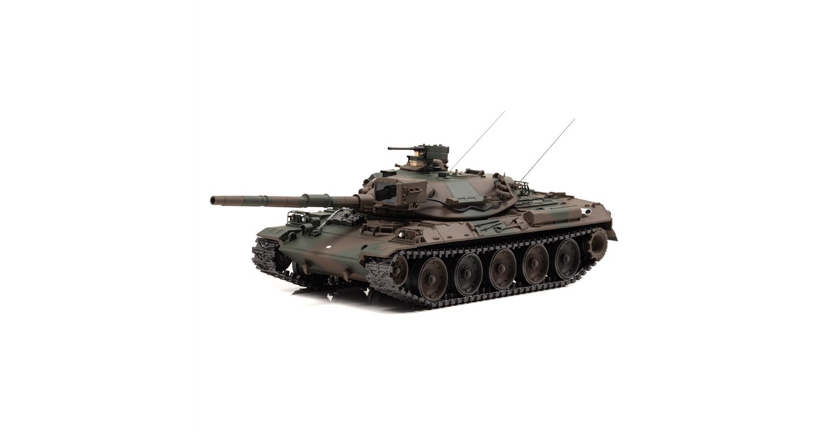 s 1/43 陸上自衛隊 74式戦車 国産の第二世代の主力戦車 74式戦車が 1/43スケール完成品で登場