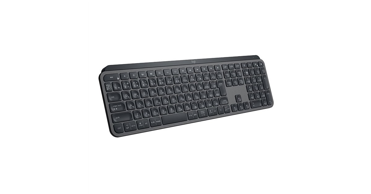 Logicool MX KEYS KX800 キーボード　グラファイト 美品 美品】Logicool KX800 MX KEYS