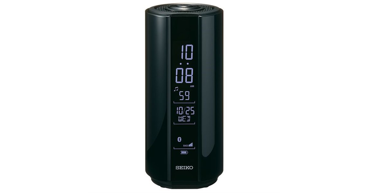 SEIKO SS201W Bluetooth ワイヤレススピーカー セイコー マルチサウンドクロック 目覚時計 置時計 ホワイト