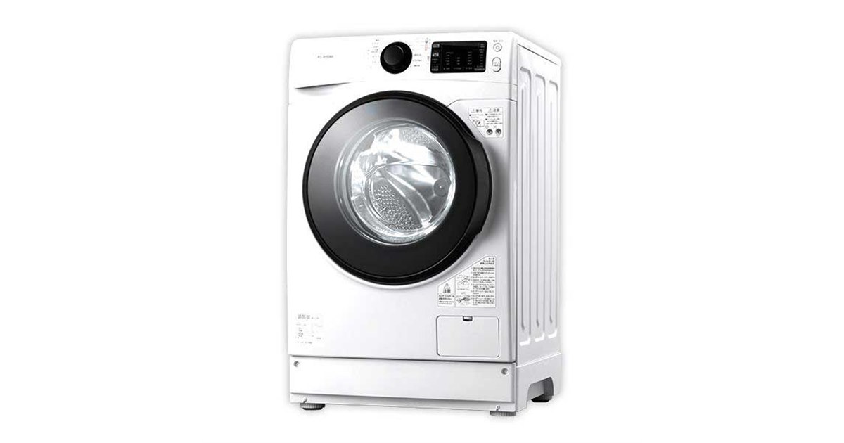 アイリスオーヤマ ドラム式洗濯機 HD81AR-W 2019年製 8kg アイリスオーヤマ、「Ag＋除菌システム」を搭載したドラム式洗濯