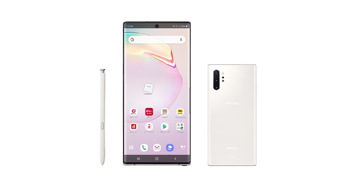 ドコモ、進化したSペン付属の6.8型有機ELモデル「Galaxy Note10+ SC-01M」 - 価格.com