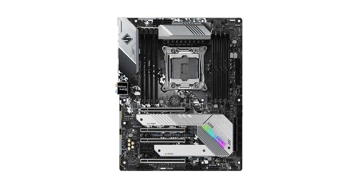 ASRock、「Intel X299」を搭載したコスパにすぐれたマザー「X299 Steel