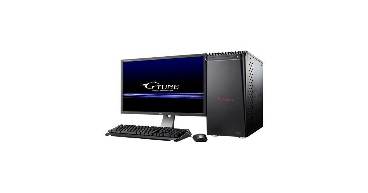 G-Tune、最大5000MB/sの高速SSDを搭載したゲーミングPC「G-Tune EN-A