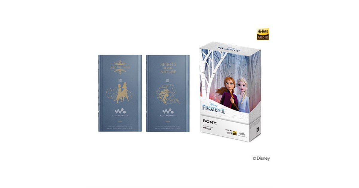ソニー、映画「アナと雪の女王2」デザインのウォークマンを発売 - 価格.com