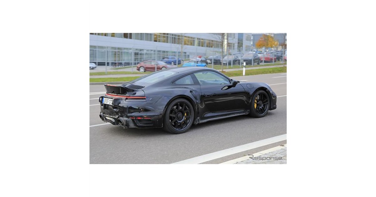 新型「ターボS」か「RS」か…ポルシェ 911ターボ、プロトタイプに
