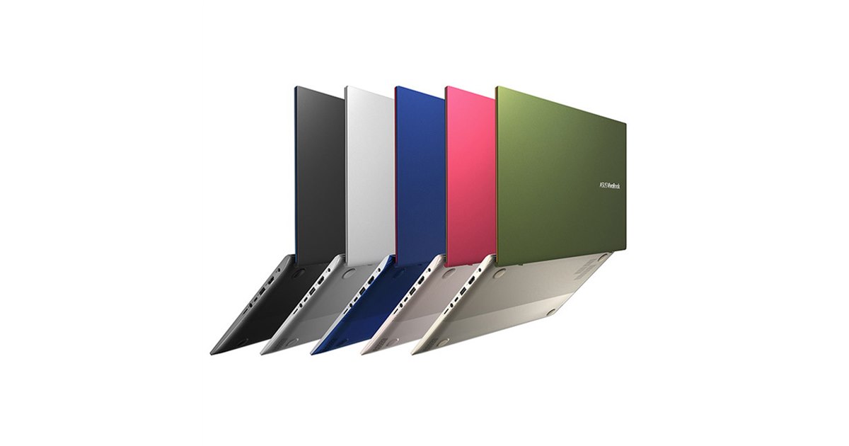 ASUS、5色カラバリで10世代Core搭載の15.6型ノート「VivoBook S15