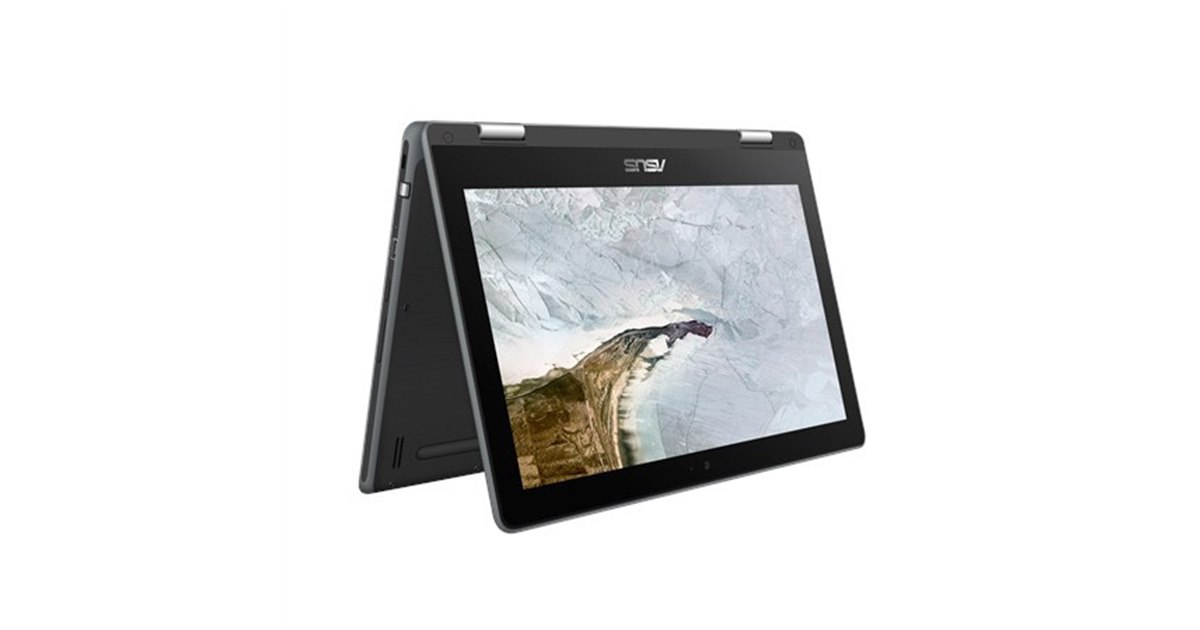 ASUS、フリップタイプの「Chromebook」に英字キーボード搭載
