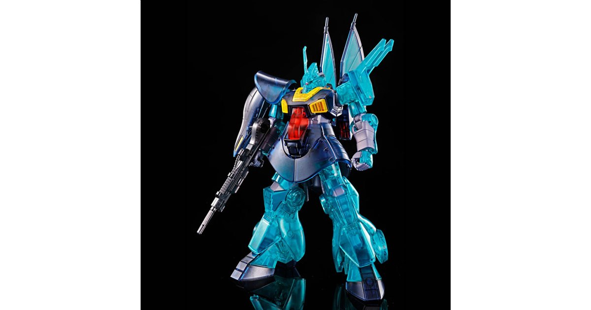バンダイ、アムロ搭乗機「ディジェ」のクリアカラーガンプラを限定発売