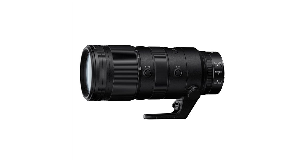 ニコン、手ブレ補正5.5段の望遠ズーム「NIKKOR Z 70-200mm f/2.8 VR S