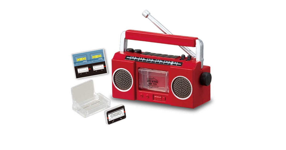 エポック、カセットやCDの出し入れを再現できる「ラジカセとCDラジカセ