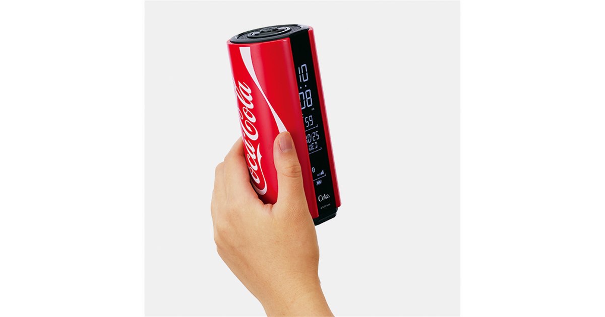 コカコーラ　スピーカー アウトドアレジャーを彩る 防水性能&高音質「コカ・コーラ」の
