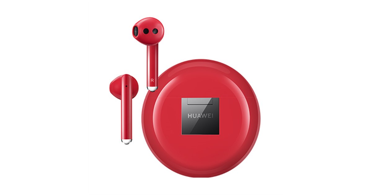 ファーウェイ、NC完全ワイヤレス「FreeBuds 3」にレッドエディション