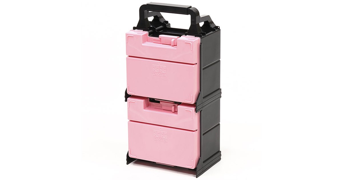 タミヤ、マシン4台を持ち運べるキャリングケース「ミニ四駆