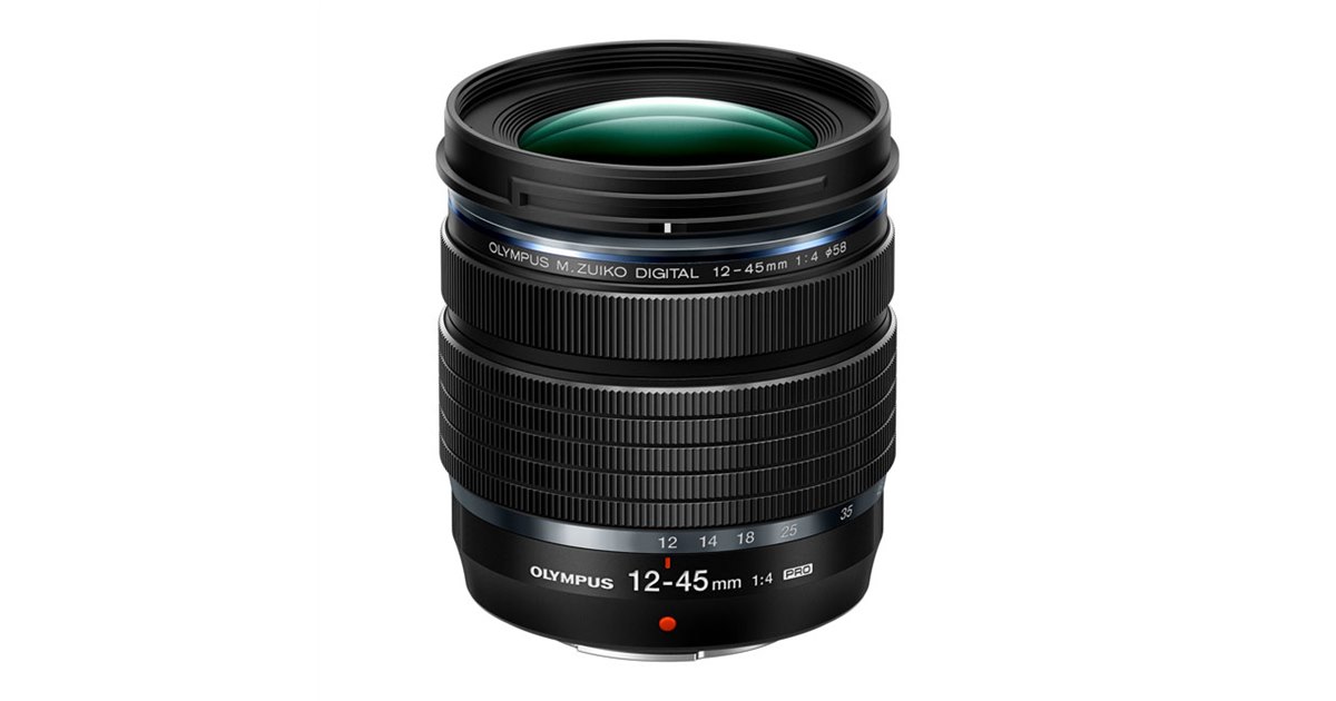 オリンパス、小型・軽量標準ズーム「M.ZUIKO DIGITAL ED 12-45mm